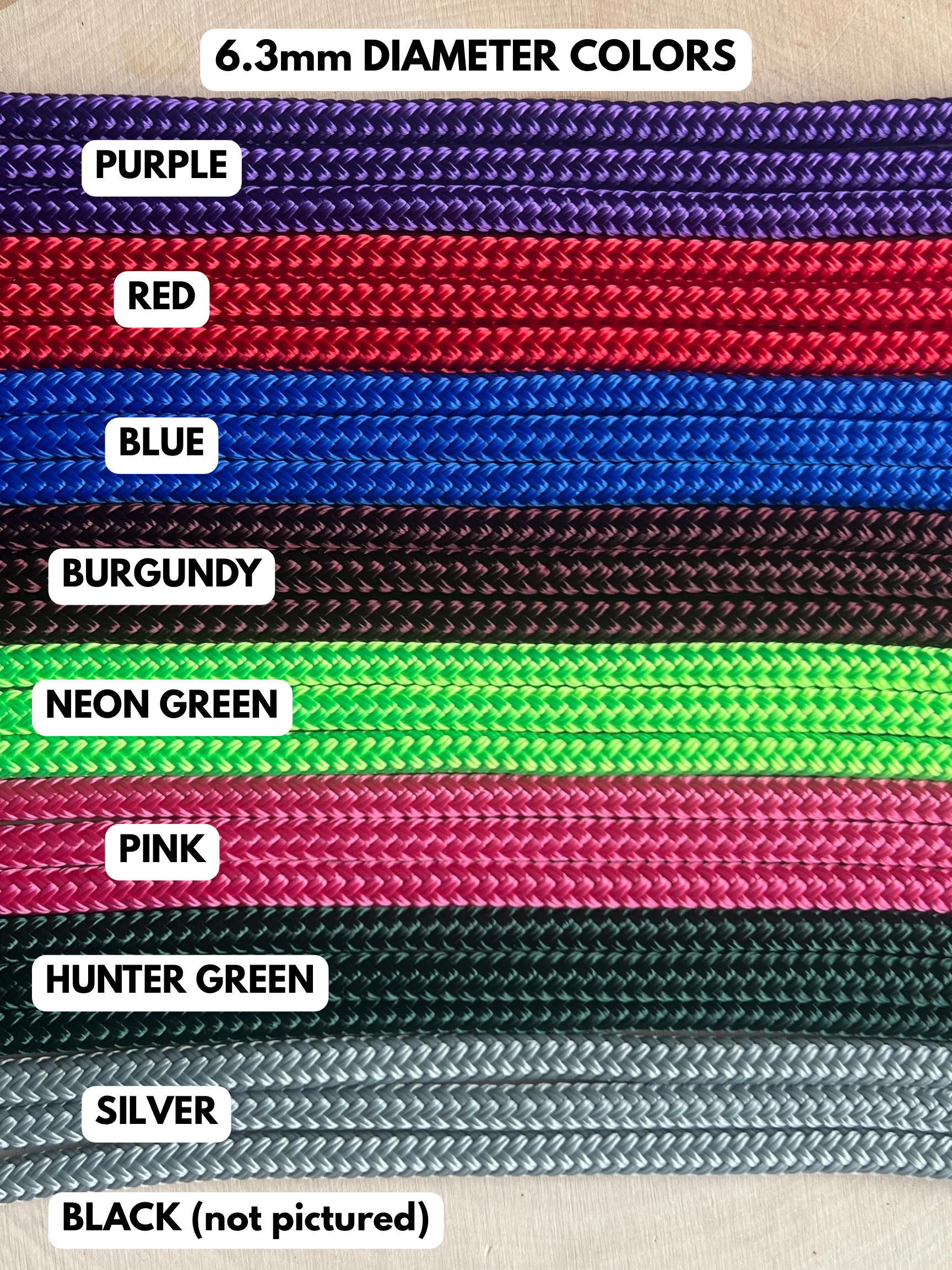 6.3mm Dual Purpose Leash