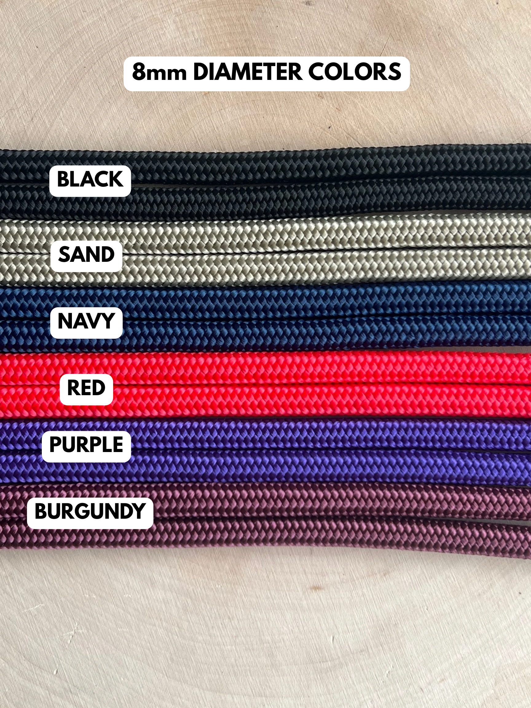 8mm Dual Purpose Leash